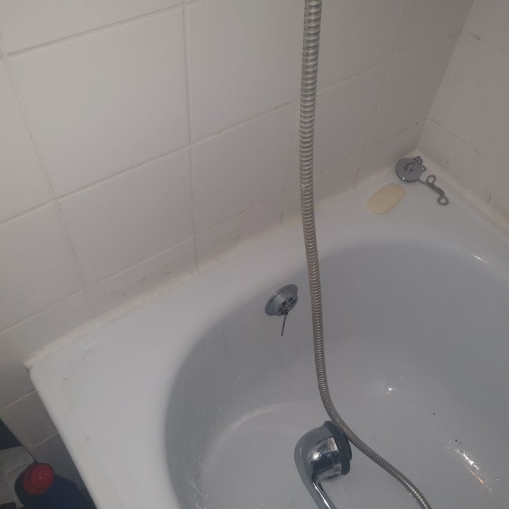 Shower over bath